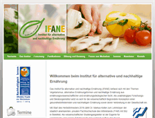 Tablet Screenshot of ifane.org